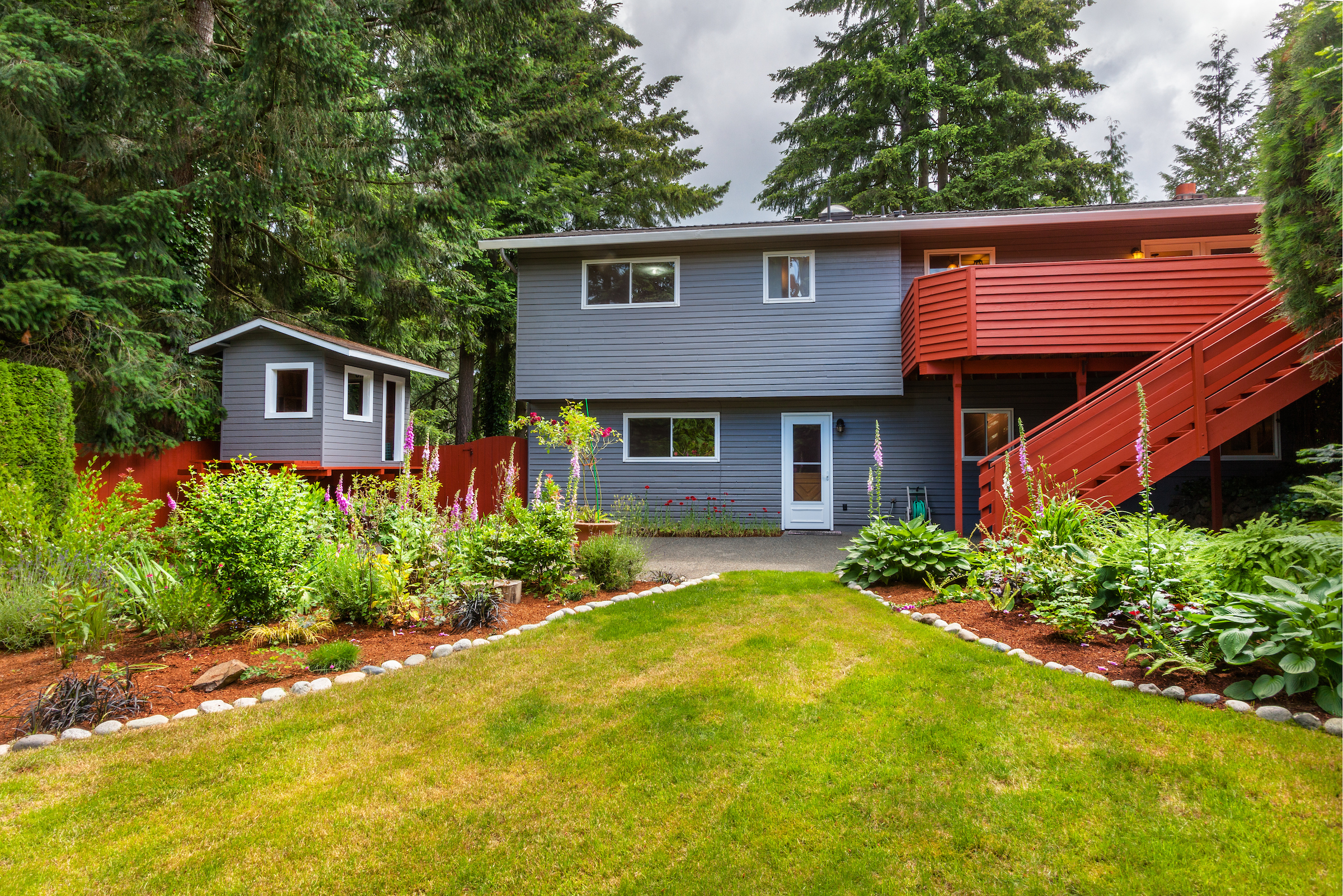 Beautiful FLower gardens- Renton, Washington, USA