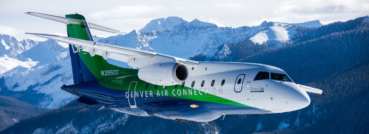 First Commercial Jets arrive into Telluride TEX